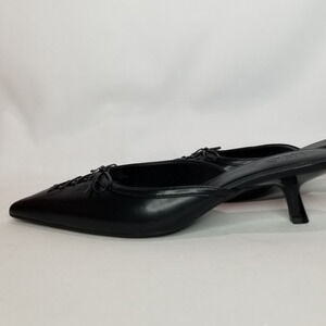 I.N.C. International Concepts Women's Caetti Heeled Mules Size 9.5  Black  NWT